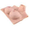 CrossGearX Buste Seins Silicone Col haut Bonnet E